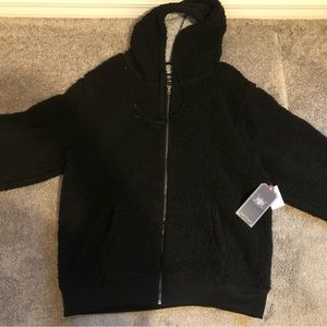 Fuzzy warm XL men jacket. Never worn with tag.